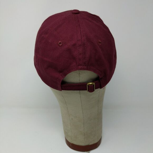 Lemon Creek Winery Slideback Hat Red Adjustable Embroidered Logo Grapes - Picture 7 of 11